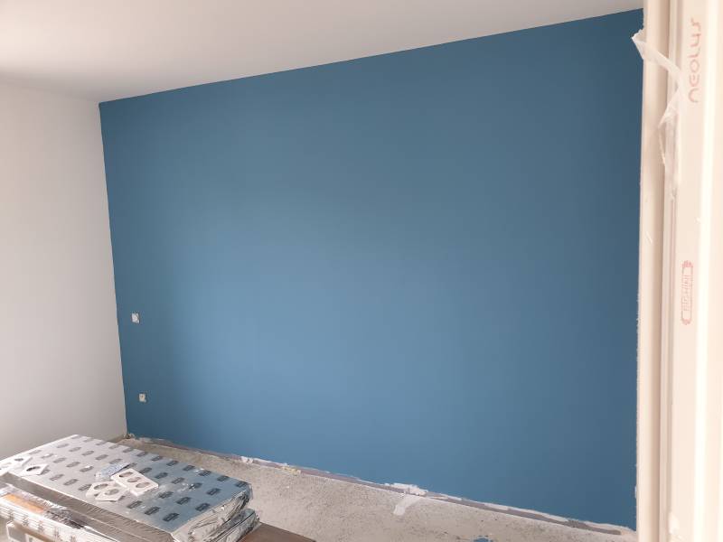 La peinture intérieure à Aubais près de Nîmes